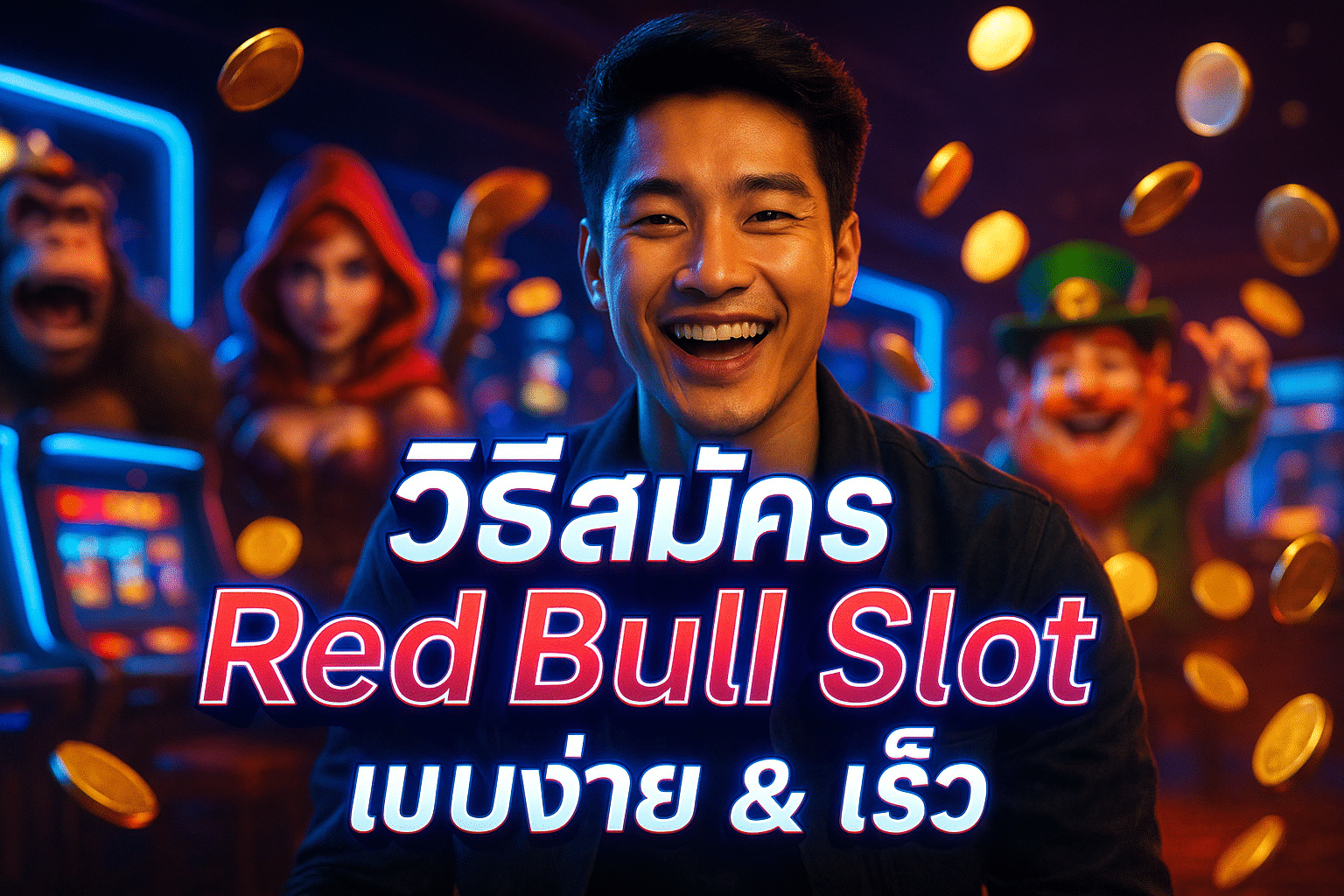 วิธีสมัคร Red Bull Slot แบบง่าย & เร็ว