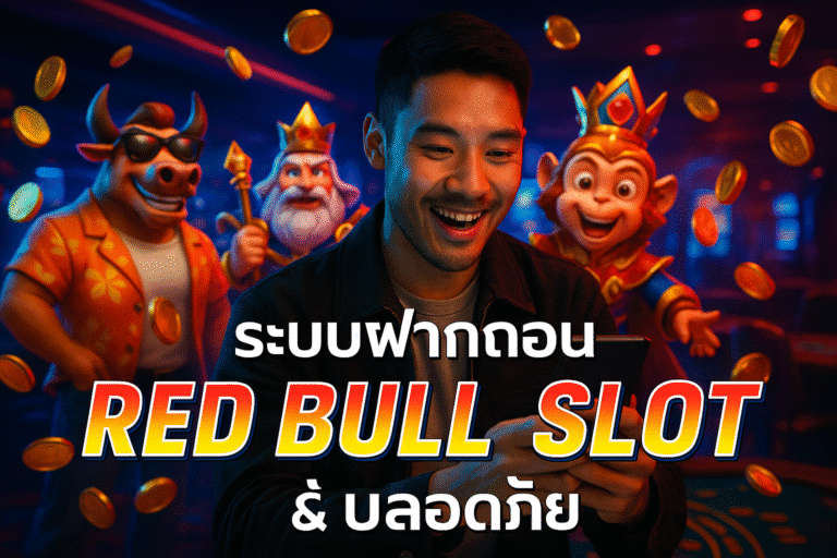 ระบบฝากถอน Red Bull Slot เร็ว & ปลอดภัย