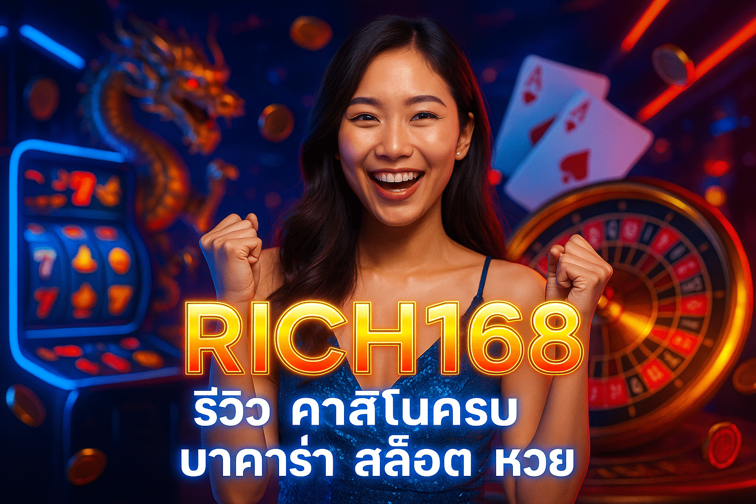 รีวิว RICH168 คาสิโนครบ บาคาร่า สล็อต หวย