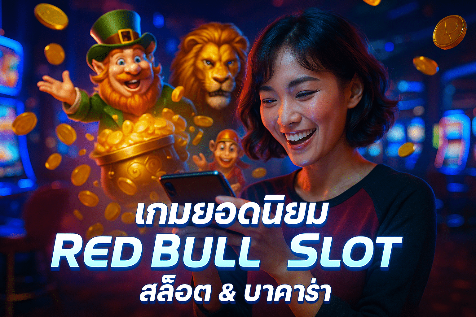 เกมยอดนิยม Red Bull Slot สล็อต & บาคาร่า