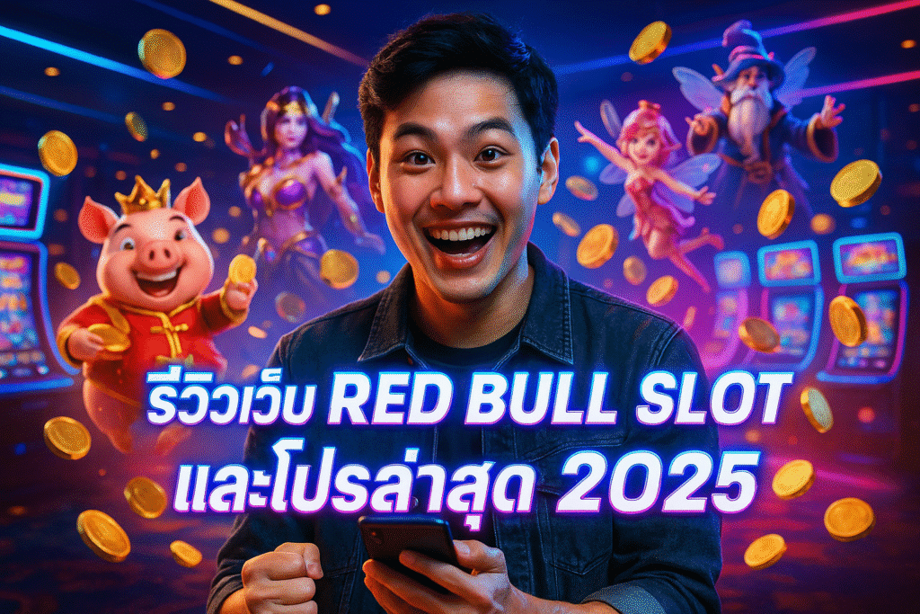 รีวิวเว็บ RED BULL SLOT และโปรล่าสุด 2025