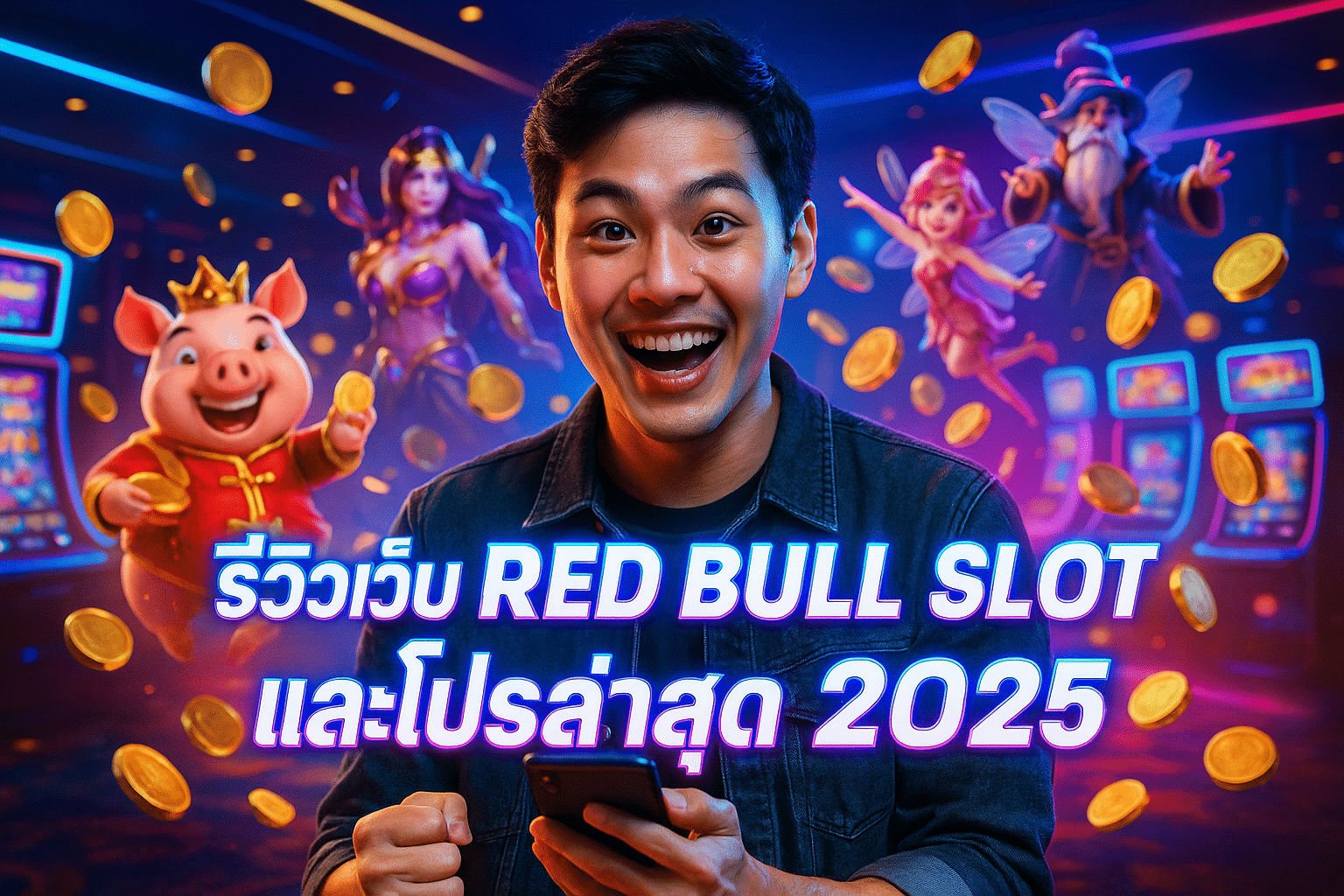 รีวิวเว็บ RED BULL SLOT และโปรล่าสุด 2025